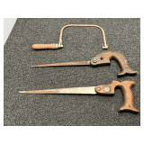 Hand Saw and Coping Saw Tool Lot