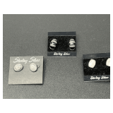 Sterling Silver Earrings Assortment