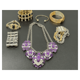Assorted Costume Jewelry: Necklaces and Bracelets