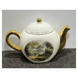 Thomas Kinkade Tele floral teapot, see pictures for details.