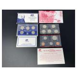 1999 United States Mint 50 State Quarters Proof and Uncirculated Coin Sets