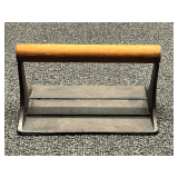 Cast metal bacon press, see pictures for details.