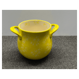 Yellow ceramic crock from the Temp-tations by Tara 'Floral Lace' collection call Missy pictures for details.