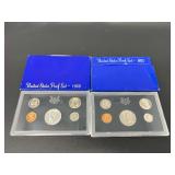 1968 and 1972 United States Proof Sets
