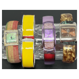 Ladies fashion Wristwatches, includes band/bangle