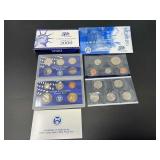 2000 United States Mint Proof and Uncirculated Coin Sets