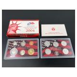 2004 United States Mint Silver Proof Set