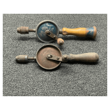 Lot of Two Hand Crank Drills