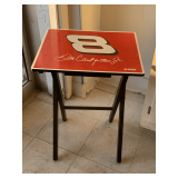 DALE EARNHARDT JR #8 TV TRAY 18" WIDE X 14 1/4" DEEP X 25" TALL