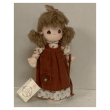 VINTAGE PRECIOUS MOMENTS MUSICAL DOLL "FALL" 12" TALL
