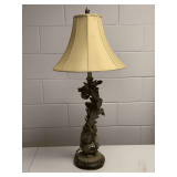 NICE OCEAN SEA WAVE TABLE LAMP (HEAVY) 34" TALL