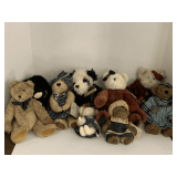 9 VINTAGE BOYD BEARS TO INCLUDE GWENDOLYN, PERCEVAL, MERCEDES, FITZBRUIN, MAMMA M GOLDBERG & MORE