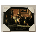 "CLASSIC INTERLUDE" BY CHRIS CONSANI ON BOARD 14X11 (NEW) ELVIS W/ MARILYN MONROE