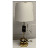 NEW "ROSE" BRASS ACCENT LAMP LUMIERE BY REGINA ANDREW 24" TALL