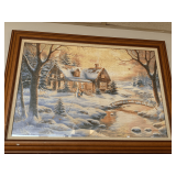 JUDY GIBSON FRAMED LANDSCAPE MATTED/FRAMED PUZZLE 24X30