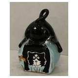 VINTAGE CAT SUBMERGED IN FISHBOWL SHAKER 5" TTALL