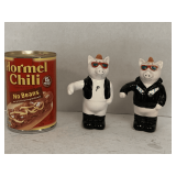 1987 VANDOR PELZMAN ROCKSTAR SHAKERS 5" TALL