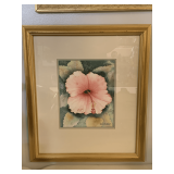 WATERCOLOR BY M.O. HUBERT "HAWAIIAN IRIS" 17X20