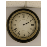 EXTRA LARGE WESTMINSTER CLOCK COMPANY BATTERY OPERATED WALL CLOCK 22" ROUND