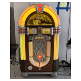 THE REAL WURLITZER BUBBLER CD JUKEBOX (SOUNDS AMAZING) 60" TALL X 31" WIDE X 23" DEEP