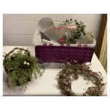 CRATE OF MISC ARTS & CRAFT SUPPLIES (CRATE INCLUDED)