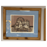 LARGE FOLK ART PRINT "CHILD