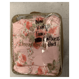 VINTAGE/NEW FLORAL QUILTED TWIN BED MATTRESS COVER