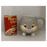 VINTAGE WALT DISNEY THUMPER RABBIT MUG