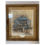 NICELY FRAMED/MATTED PRINT "PRESERVED IN JUNE" BY PAULA VAUGHAN LIMITED EDITION 25X29