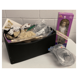 CRATE FULL OF ARTS & CRAFTS SUPPLIES