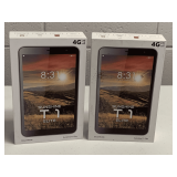 2 NEW SUNSHINE T-1 ELITE 8" 4G TABLET
