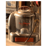 VINTAGE POP-O-MATIC JUKEBOX POPCORN MAKER 13" TALL X 12" WIDE X 6" DEEP