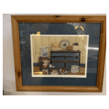 FOLK ART PRINT "JANET