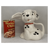 WALT DISNEY 101 DALMATIANS CERAMIC TEAPOT 7 1/4" TALL X 8 1/4" WIDE
