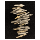 ASSORTMENT OF VINTAGE FOUNTAIN PEN NIBS (26 TOTAL)