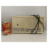 VINTAGE ZENITH FM/AM RADIO (TURNS ON) 12" LONG X 6 1/4" TALL X 4 1/4" DEEP