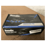BENDIX REAR BRAKE PAD SET PART # SBM702A, FITS DODGE RAM 1500 2006 THROUGH 2008 AND DODGE RAM 2500/3500 2001 THROUGH 2008