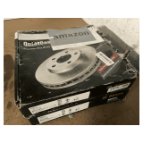 BOSCH REAR BRAKE ROTOR SET PART # 25011462, FITS MULTIPLE BUICK AND CHEVROLET VEHICLES WITH A 1.4 L ENGINE INCLUDING BUICK ENCORE 2013–2022, CHEVROLET TRAX 2015–2022, CHEVY CRUZE 2011–2015 AND C