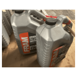 2 1.25 GALLON JUGS OF FRAM SAE 5W-30 FULL SYNTHETIC MOTOR OIL