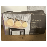 ALLEN ROTH 3 LIGHT VANITY BAR