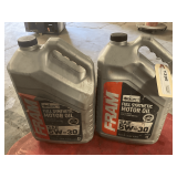 2 1.25 GALLON JUGS OF FRAM SAE 5W-30 FULL SYNTHETIC MOTOR OIL