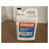 2.5 GALLONS OF FRAM SAE 15W-40 HEAVY DUTY CONVENTIONAL MOTOR OIL