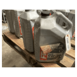 2 1.25 GALLON JUGS OF FRAM SAE 5W-20 FULL SYNTHETIC MOTOR OIL