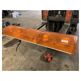 STAR BAR AMBER LIGHT BAR- WORKING WHEN REMOVED FROM SERVICE