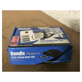 BENDIX FRONT BRAKE PADS PART # CFC1592, FITS 2012–2019 NISSAN VERSA