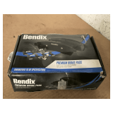 BENDIX REAR BRAKE PAD SET PART # SBC 2186, FITS 2018 THROUGH 2024 JEEP WRANGLERS