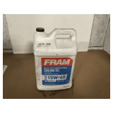 2.5 GALLONS OF FRAM SAE 15W-40 HEAVY DUTY CONVENTIONAL ENGINE OIL FOR DIESEL ENGINES