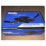 BENDIX FRONT BRAKE PAD SET PART # CFC866, FITS VARIOUS CHRYSLER, JEEP & MITSUBISHI MODELS FROM 2000-2020