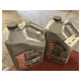 2 1.25 GALLON JUGS OF FRAM SAE 5W-30 FULL SYNTHETIC MOTOR OIL