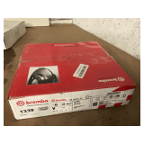 BREMBO REAR DISC ROTOR PART # 08.A534.31, FITS MULTIPLE TOYOTA AND LEXUS VEHICLES BETWEEN 2010 AND 2022 INCLUDING TOYOTA PRIUS, COROLLA, MATRIX AND LEXUS CT 200H
